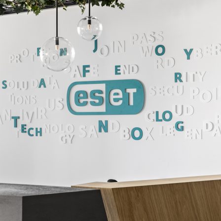 Eset ,Roy David, Office Design, Logo, 3D.